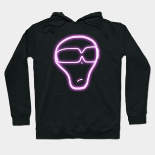 Neon Alien d00d Hoodie